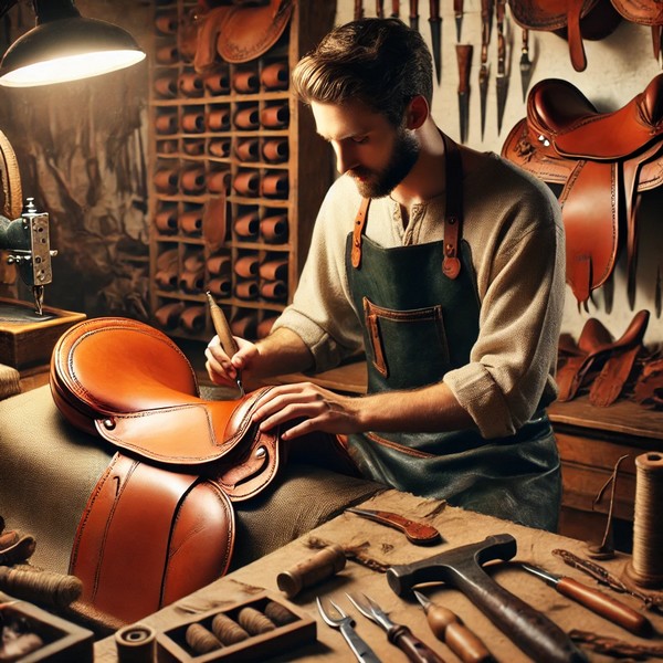 Langage, des images et des mots, les métiers de l'artisanat, le sellier