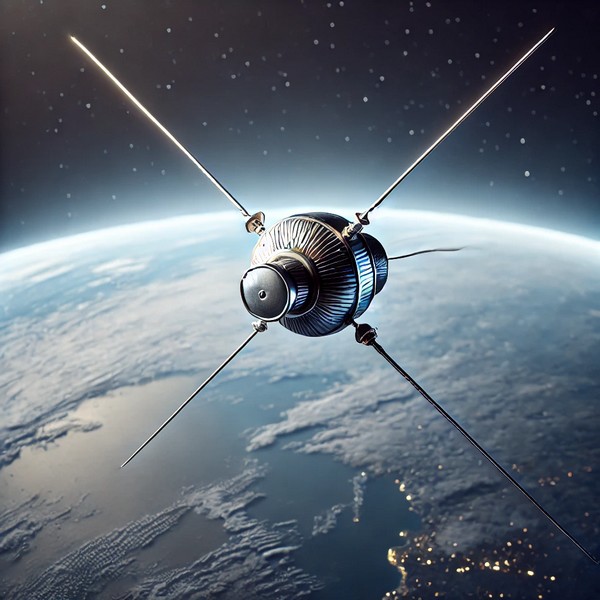 Langage, des images et des mots, la conquête spatiale, Spoutnik 1