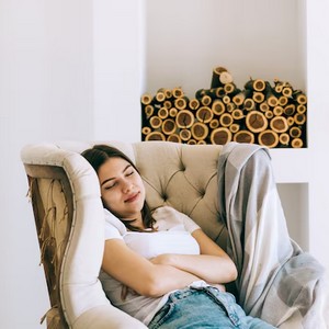 Langage, des images et des mots, la fatigue, sieste dans un fauteuil
