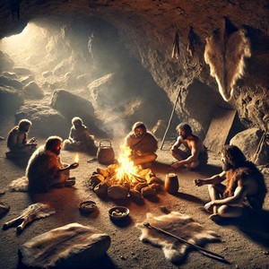Langage, des images et des mots, l'habitat, la caverne de nos ancêtres