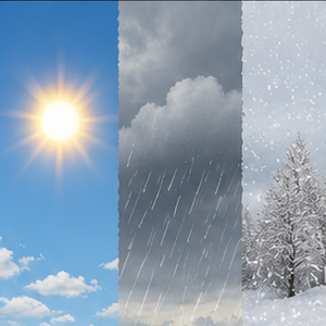 Mur d’images, Dehors / météo