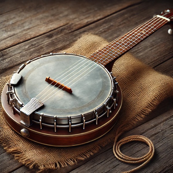 Langage, des images et des mots, instruments de musique, le banjo