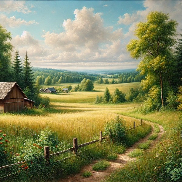Langage, des images et des mots, La peinture à travers les âges, Tableau réaliste