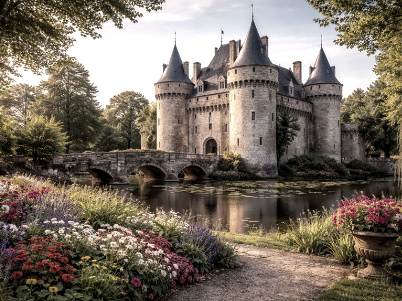 Aphasie, Puzzle numérique – chateau-fort.