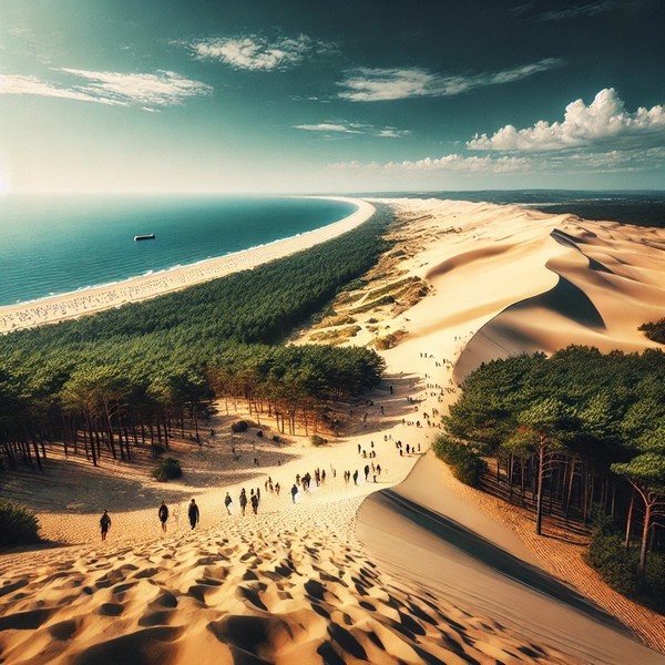 Aphasie, Puzzle numérique – dune du Pilat