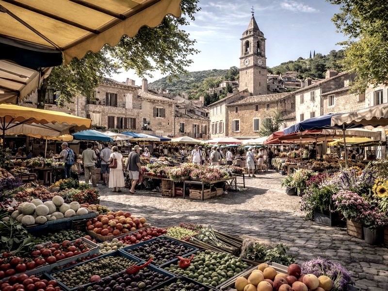Aphasie, Puzzle numérique – jour-de-marché