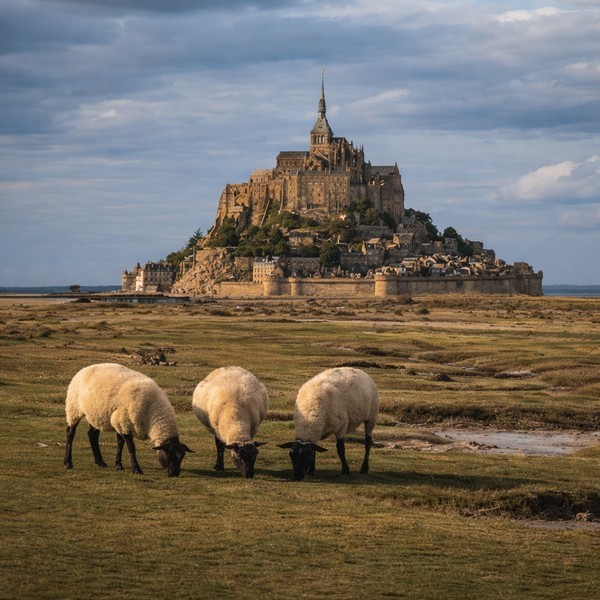 Aphasie, Puzzle numérique – Mont Saint-Michel