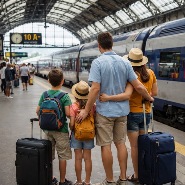 Aphasie, Puzzle numérique – quai-de-gare.